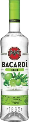 Bouteille de spiritueux : Lime de la marque Bacardi