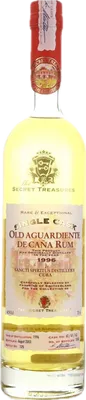Bouteille de spiritueux : Old Aguardiente de Caña Rum de la marque Sancti Spiritus