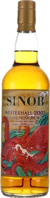 Bouteille de spiritueux : Full Proof Rum de la marque Sinob
