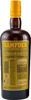Bouteille de spiritueux : Pure Single Jamaican Rum de la marque Hampden