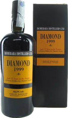 Bouteille de spiritueux : <S> de la marque Diamond