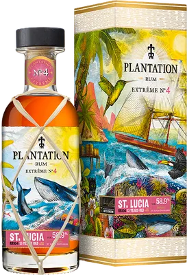 Bouteille de spiritueux : Extreme N°4 Saint Lucia 2007 de la marque Plantation