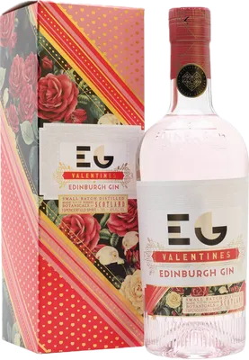 Bouteille de spiritueux : Valentines Gin de la marque Edinburgh