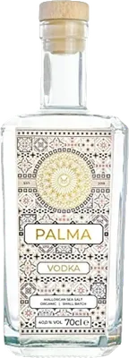 Bouteille de spiritueux : Palma Vodka de la marque Mallorca Distillery
