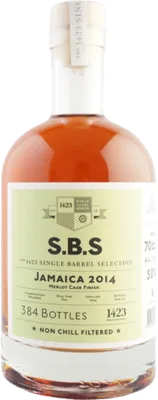 Bouteille de spiritueux : Jamaica 2014 Merlot Cask Finish de la marque S.B.S