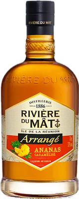 Bouteille de spiritueux : Arrangé Ananas Caramélisé de la marque Rivière du Mât
