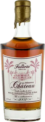 Bouteille de spiritueux : Reserve du Château de la marque La Favorite