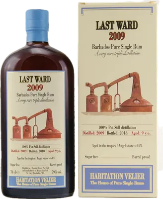 Bouteille de spiritueux : Last Ward de la marque Mount Gay