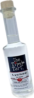 Bouteille de spiritueux : Lychee Gin Liqueur de la marque The Tipsy Tart