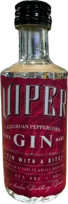 Bouteille de spiritueux : Szechuan Gin de la marque Viper