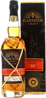 Bouteille de spiritueux : Haiti XO Single Cask de la marque Plantation