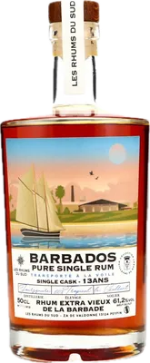 Bouteille de spiritueux : Barbados Pure Single Rum de la marque Foursquare