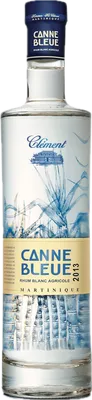 Bouteille de spiritueux : Canne Bleue de la marque Clément