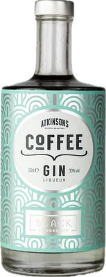Bouteille de spiritueux : Coffee Gin Liqueur de la marque Black Powder