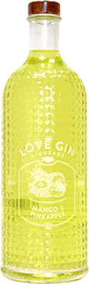 Bouteille de spiritueux : Love Gin Liqueur - Mango & Pineapple de la marque Eden Mill