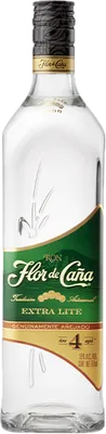 Bouteille de spiritueux : Extra Lite 4 Años de la marque Flor de Caña