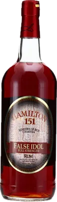 Bouteille de spiritueux : 151 Ministry of Rum Collection Overproof False Idol de la marque Hamilton