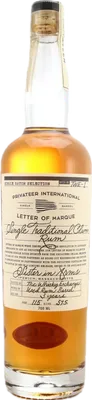 Bouteille de spiritueux : Letter of Marque 'Sister in Arms' de la marque Privateer Rum Distillery