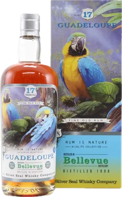 Bouteille de spiritueux : Guadeloupe de la marque Silver Seal
