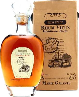 Bouteille de spiritueux : Rhum Vieux Hors-d'Age de la marque Bielle