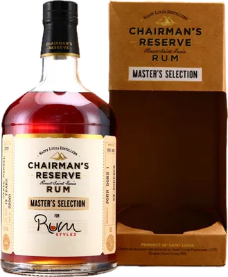 Bouteille de spiritueux : Master's Selection (Rum Stylez) de la marque Chairman's Reserve