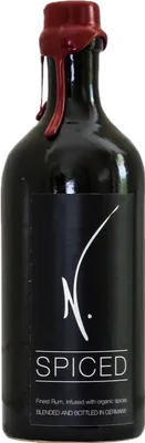 Bouteille de spiritueux : Spiced / Frühstücks-Rum / Ida von der Ille de la marque N. Kröger