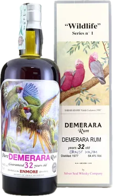 Bouteille de spiritueux : Demerara Rum de la marque Silver Seal