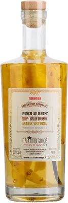 Bouteille de spiritueux : Punch au Rhum Ananas de la marque L'Arôm'Arrangé