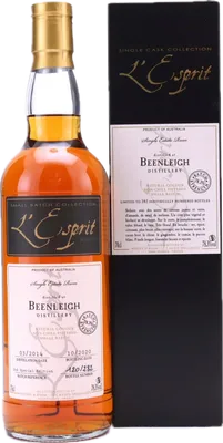 Bouteille de spiritueux : Single Cask Collection - L'Esprit de la marque Beenleigh