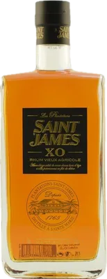 Bouteille de spiritueux : XO Rhum Vieux Agricole de la marque Saint James