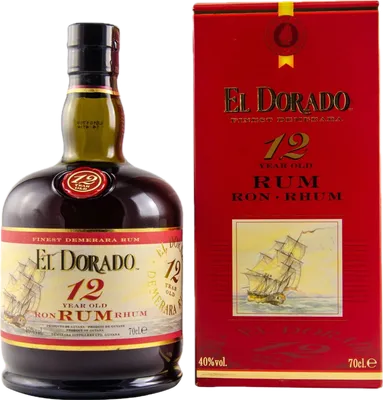 Bouteille de spiritueux : 12 de la marque Demerara Distillers Ltd