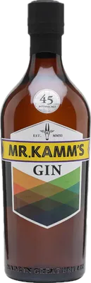 Bouteille de spiritueux : Mr Kamm's Gin de la marque Mr Kamms