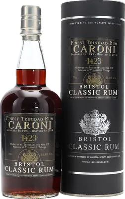 Bouteille de spiritueux : Selected by 1423 de la marque Caroni