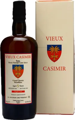Bouteille de spiritueux : Clairin Vieux Casimir (LMDW) de la marque Vélier