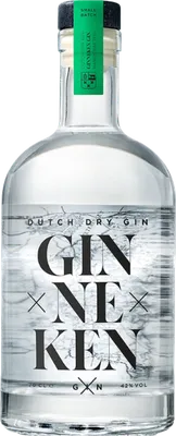 Bouteille de spiritueux : Ginneken Gin de la marque Ginneken Gin