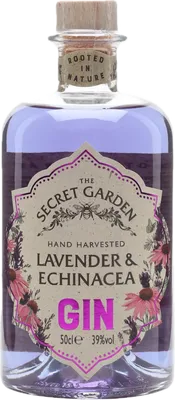 Bouteille de spiritueux : The Lavender and Echinacea Gin de la marque Secret Garden