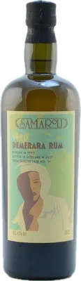 Bouteille de spiritueux : Demerara Rum de la marque Samaroli