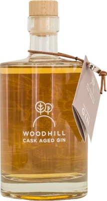 Bouteille de spiritueux : Cask Aged Gin de la marque Woodhill Gin