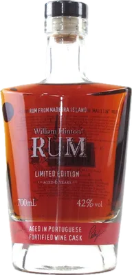 Bouteille de spiritueux : 6 Years Port Cask (Portuguese) de la marque William Hinton