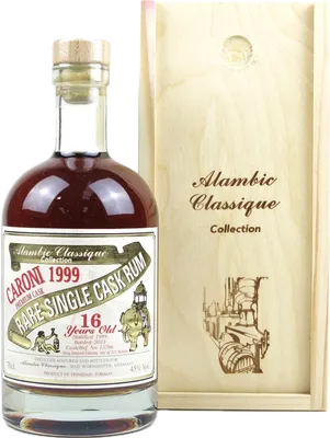 Bouteille de spiritueux : Premium Cask de la marque Caroni