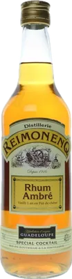 Bouteille de spiritueux : Rhum Ambré de la marque Reimonenq