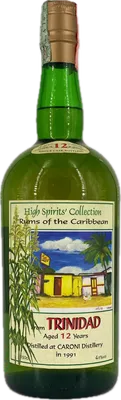 Bouteille de spiritueux : Magnum de la marque Caroni
