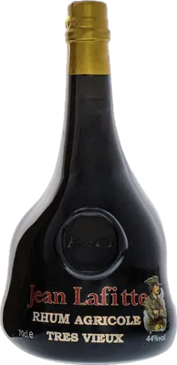 Bouteille de spiritueux : Jean Lafitte Tres Vieux Agricole Rhum de la marque Pirates Collection