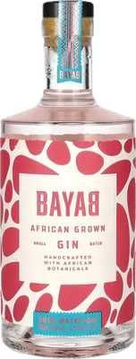 Bouteille de spiritueux : Rose Water Gin de la marque Bayab