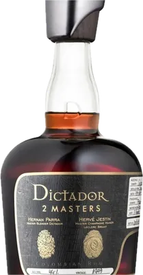 Bouteille de spiritueux : 2 Masters Leclerc Briant 1978 de la marque Dictador