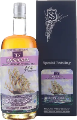 Bouteille de spiritueux : Panama de la marque Silver Seal