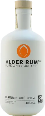 Bouteille de spiritueux : Pure White Organic de la marque Alder Rum