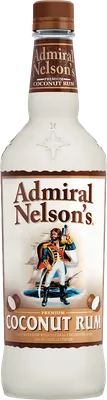 Bouteille de spiritueux : Coconut Rum de la marque Admiral Nelson's