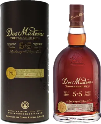 Bouteille de spiritueux : PX 5+5 de la marque Dos Maderas