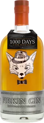 Bouteille de spiritueux : 1000 Days French Oak Aged de la marque Firkin Gin